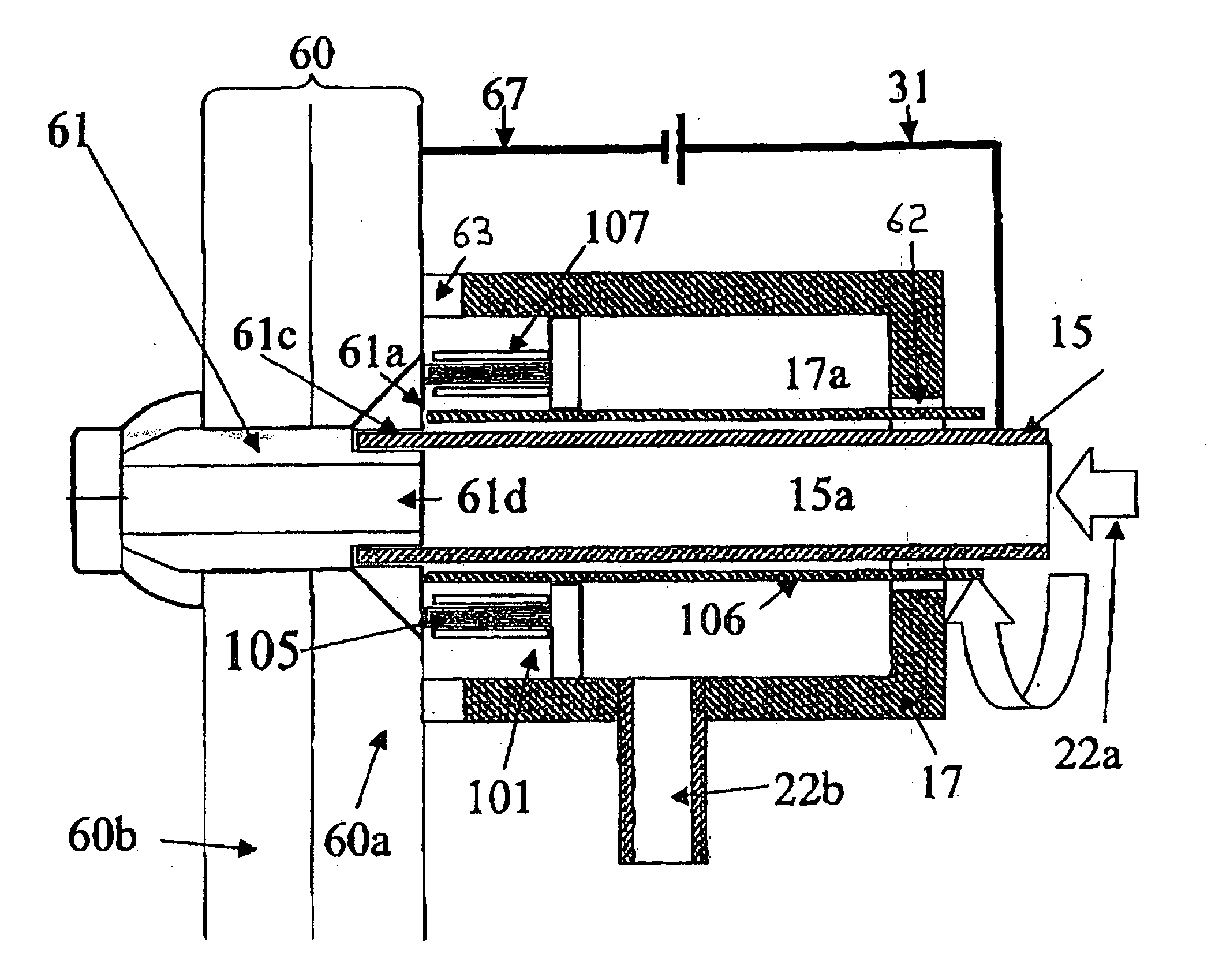Erosion apparatus for the shaping machining of a metallic structural component or a metallic insert element in a structural component as well as an erosion method