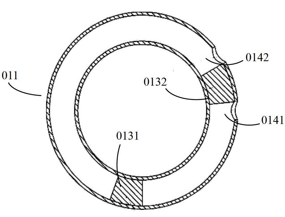 Cross annular compressor