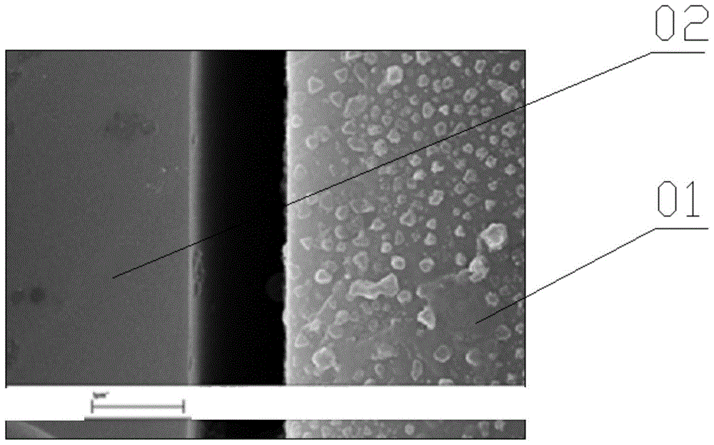 A non-contact glass micro-nano structure processing method