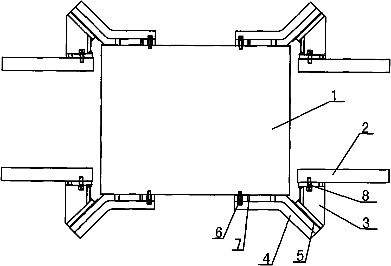 Anti-static guide mechanism of insulated paper board laminating machine