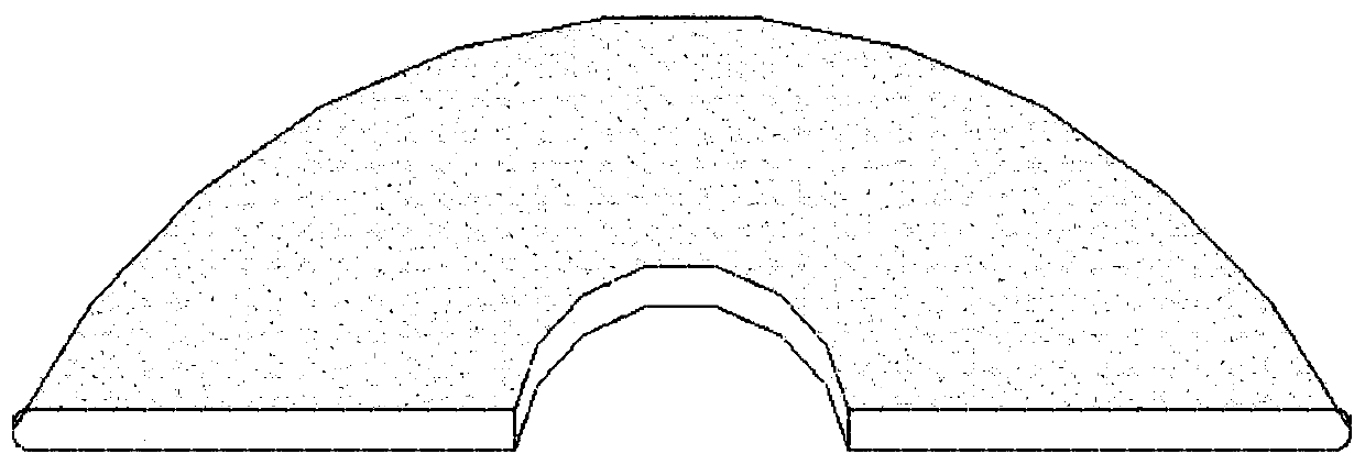Preparation method of shaft disc type rotary ceramic membrane