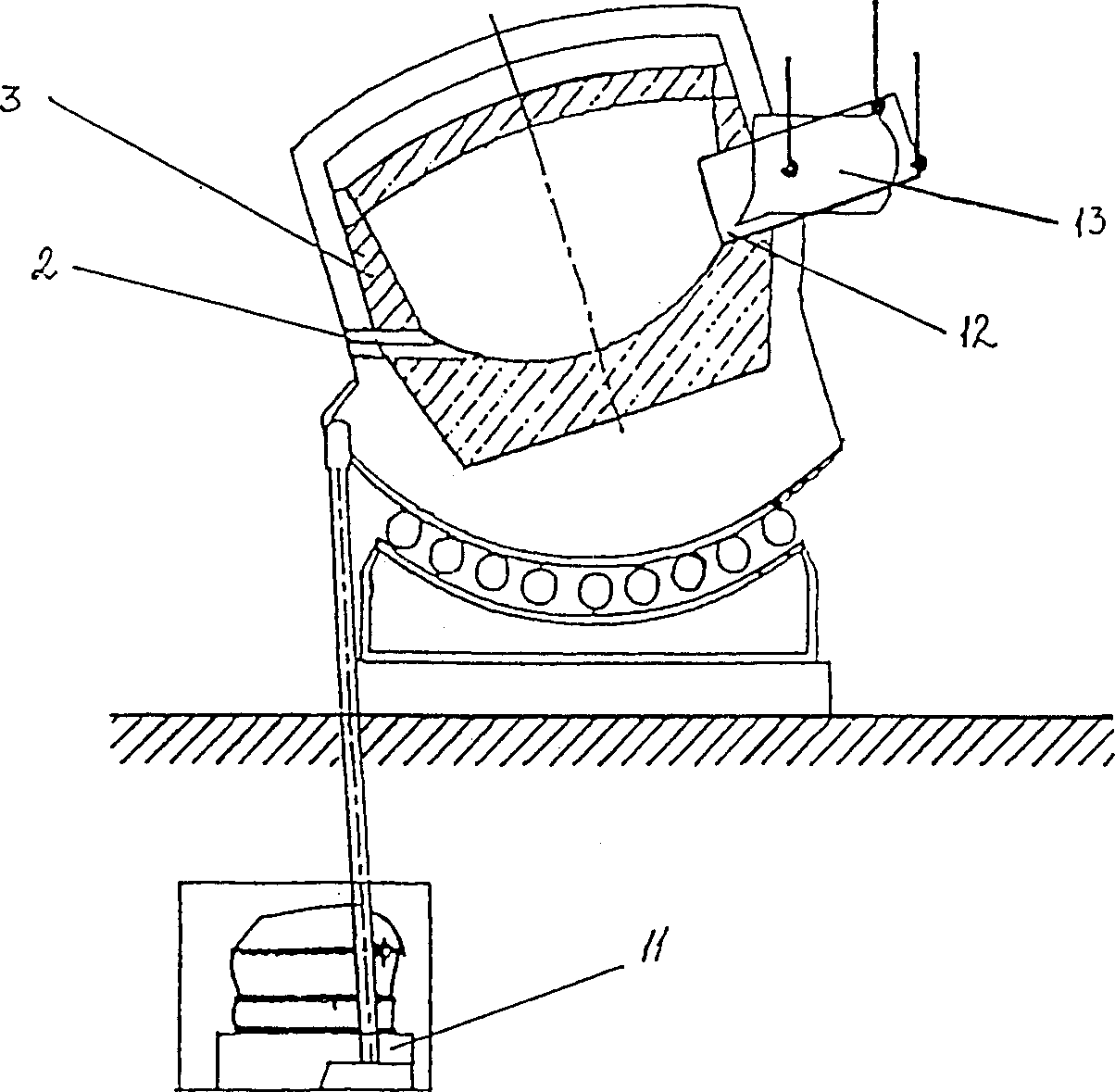 Multichambered stellmaking apparatus and method of steelmaking using this apparatus