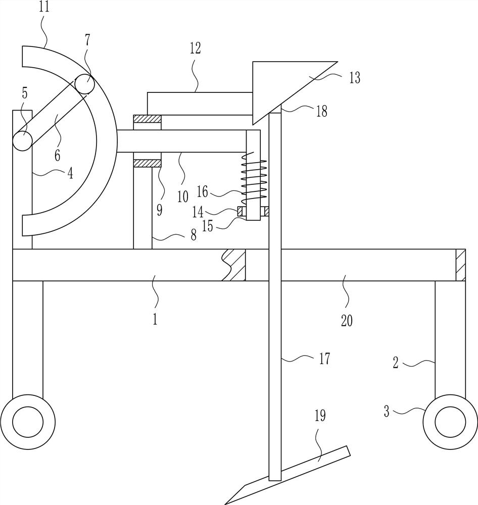 Rapid trenching equipment for sowing agricultural vegetable fields