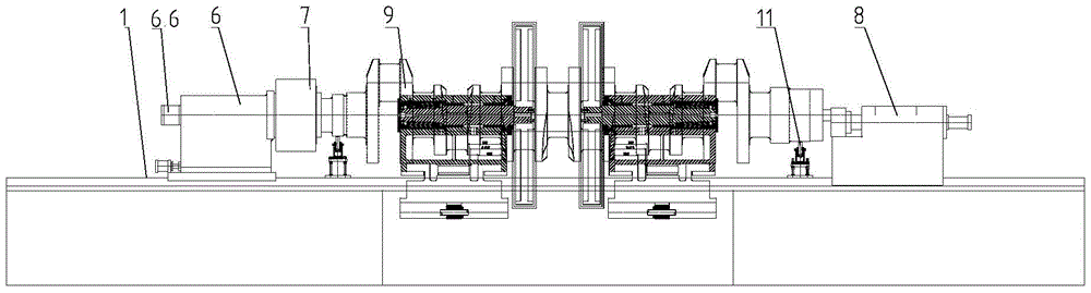 Large engine crankshaft CNC grinding machine