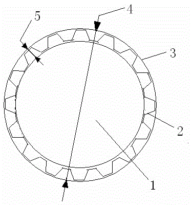 Thin groove filter rod and fine groove composite filter rod