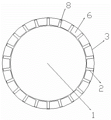 Thin groove filter rod and fine groove composite filter rod