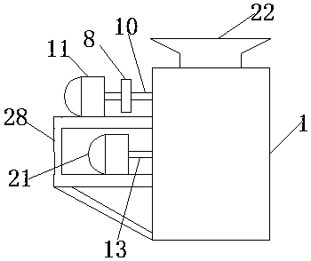 Multiple crushing device for medical medicines