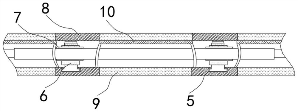 Heating sheet self-adaptive to deformation and used for automobile battery