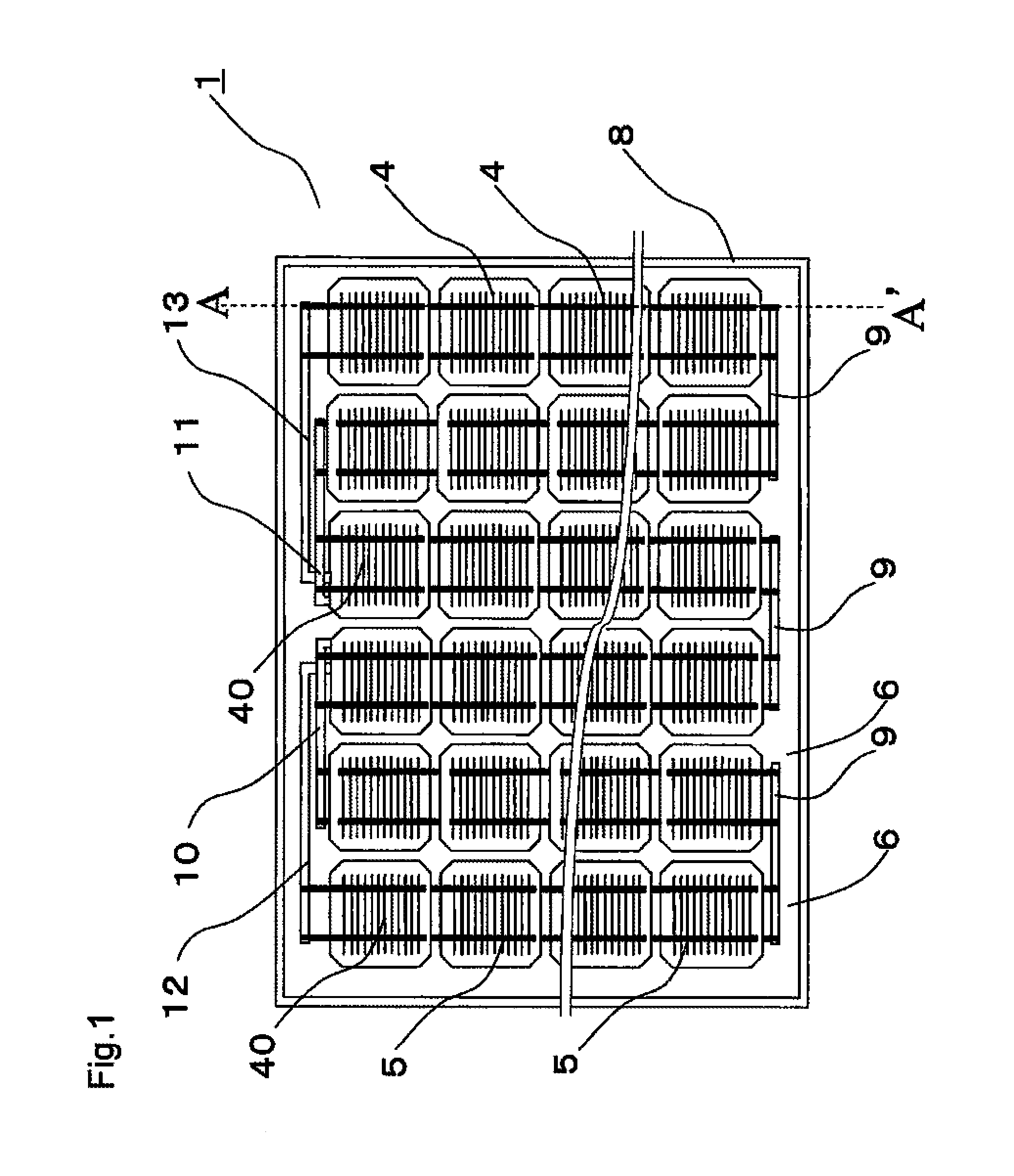 Solar cell, solar cell module and solar cell system