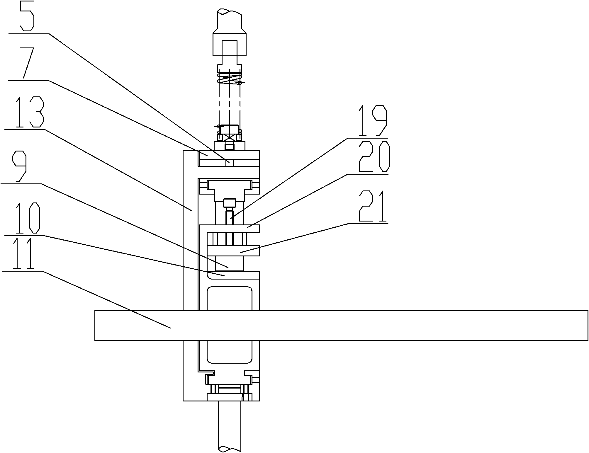 Three-point or four-point bending fatigue test fixture for living rat ulna