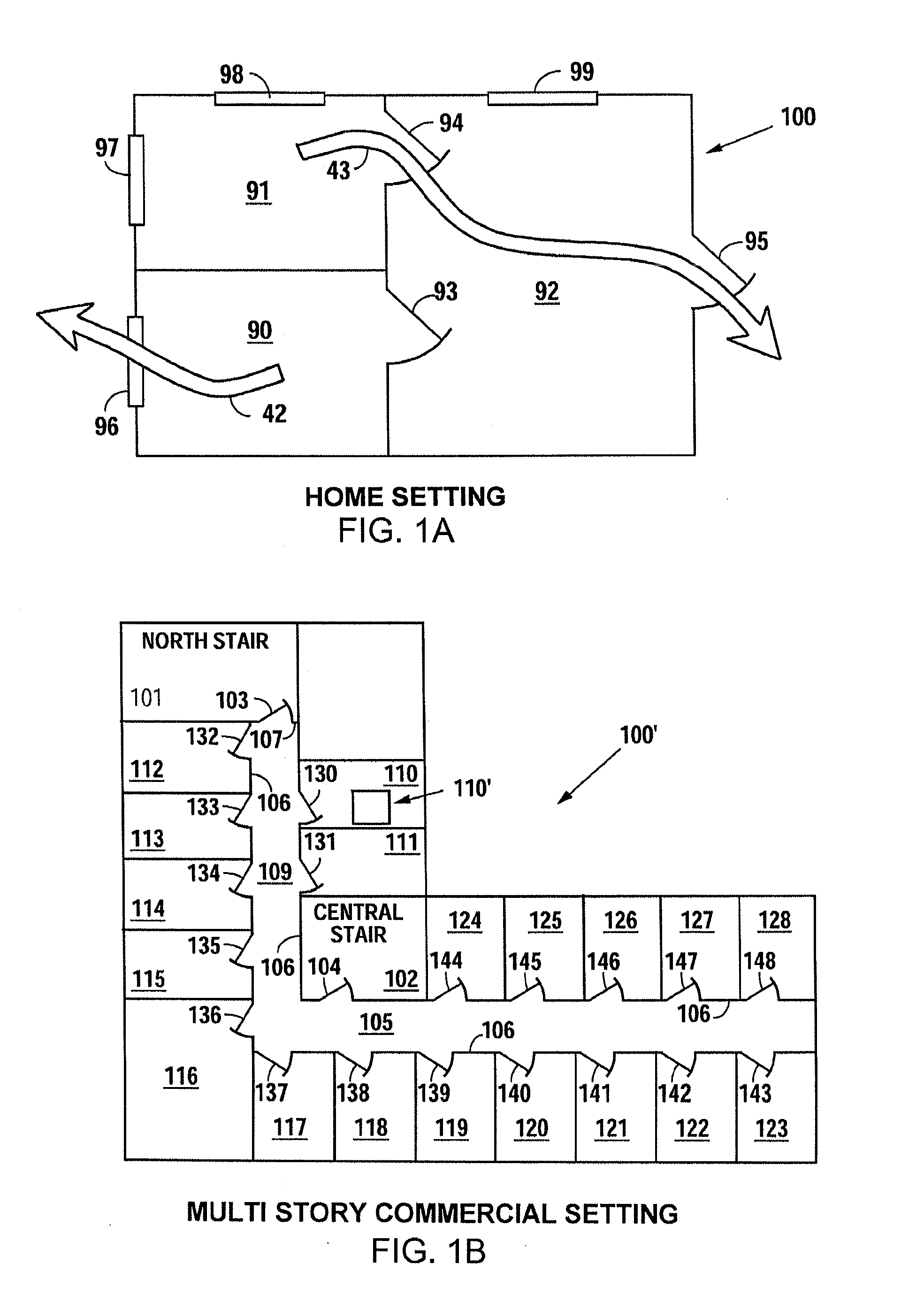 Emergency Exit Route Illumination System and Methods
