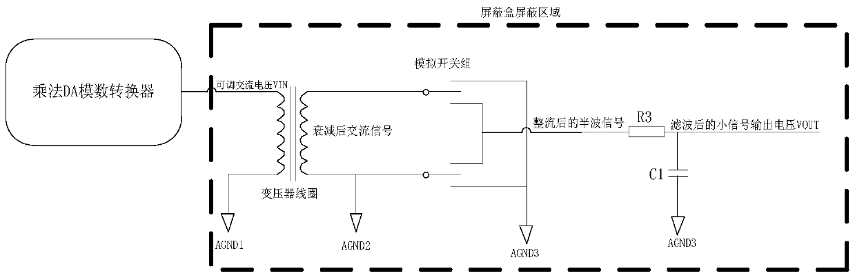 Ultralow-noise micro-volt adjusting device