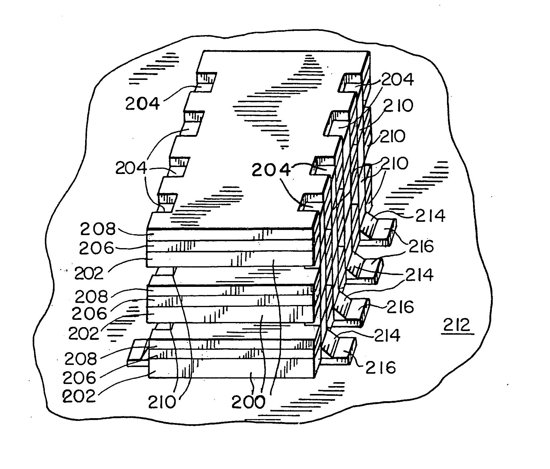 Castellation wafer level packaging of integrated circuit chips