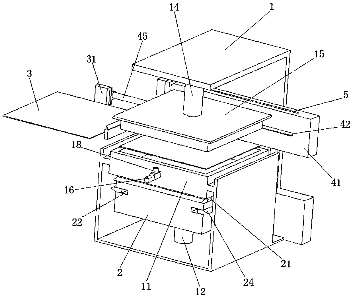 Production process of extruded insulation board