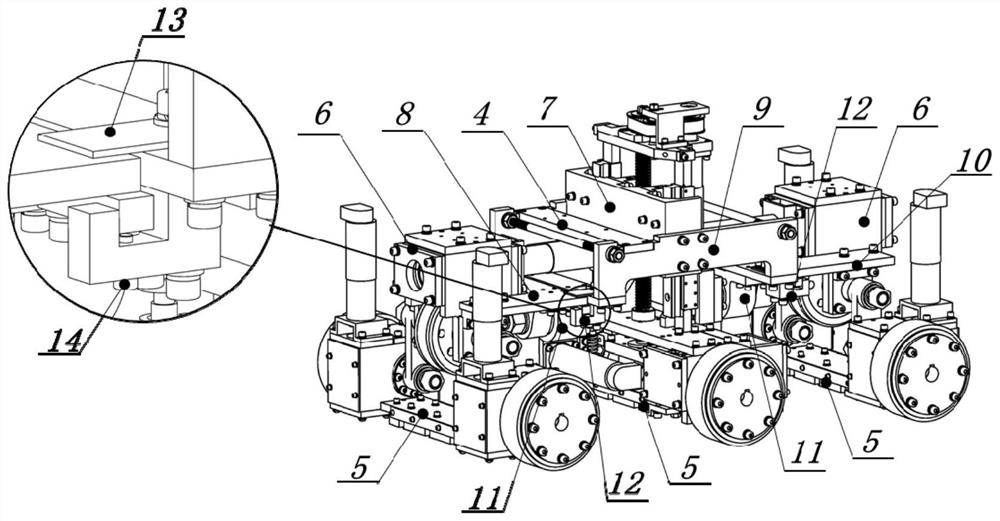 Wheel-leg composite wall-climbing robot for welding operation