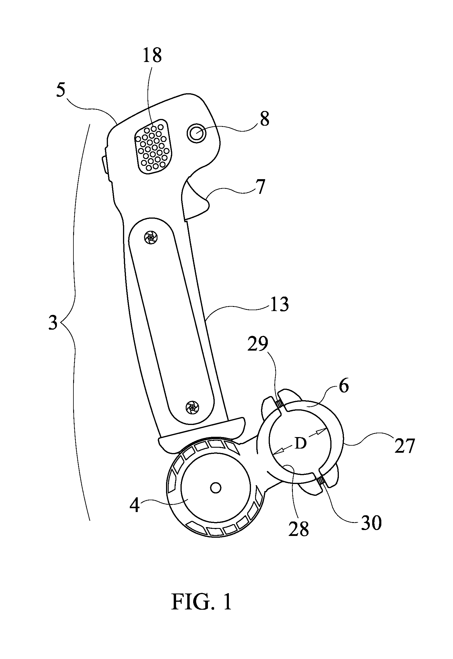 Thematic, Interactive, Adjustable Handle Extension For Wheeled Device