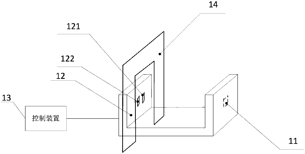 An electric window switch control device and system