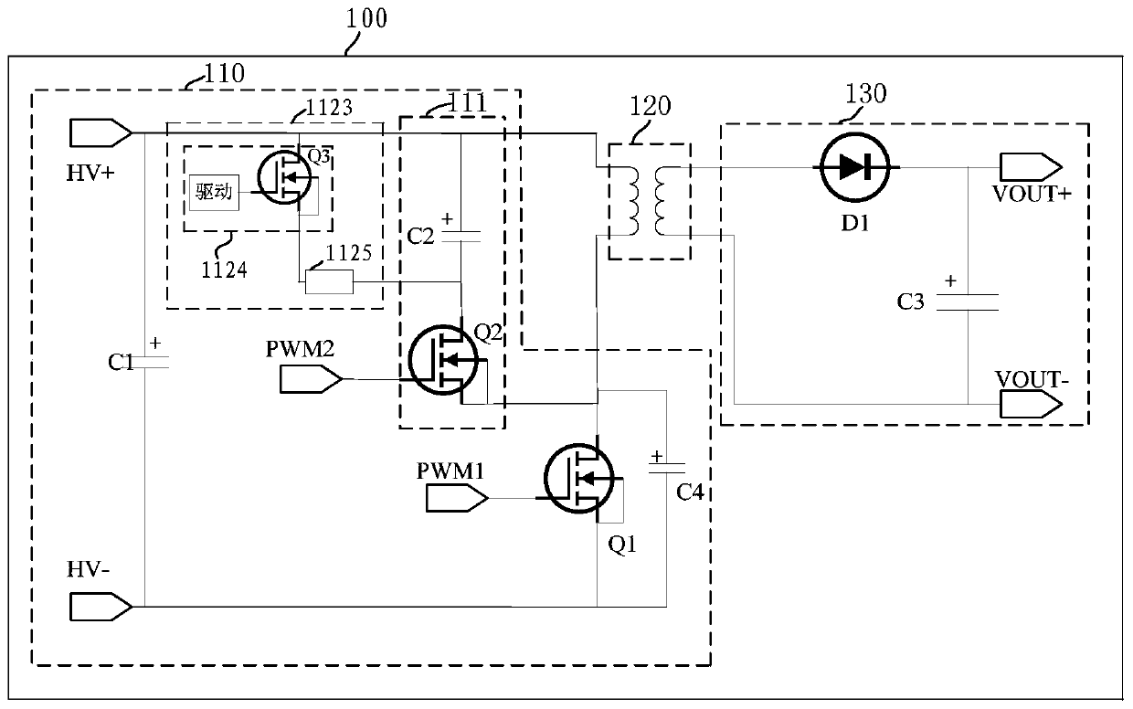 Active clamping circuit, active clamping circuit system and active clamping circuit manufacturing method