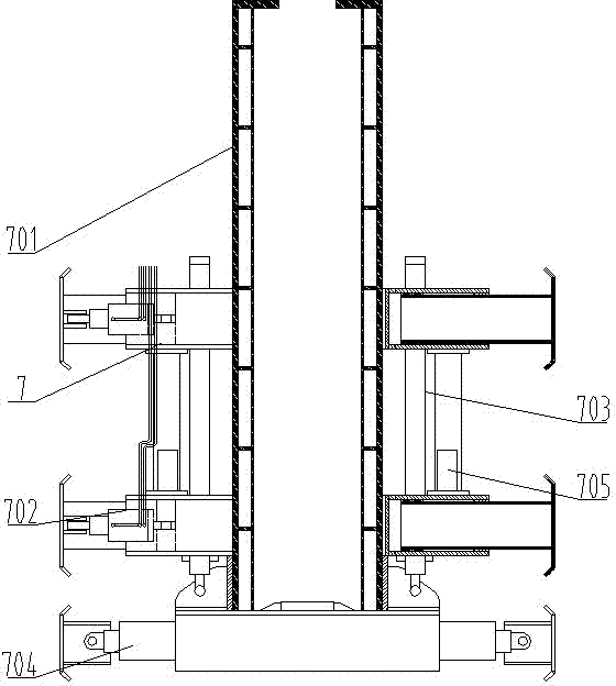 Novel drilling method for shaft drilling machine