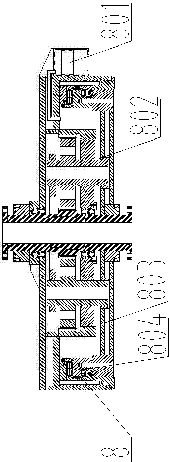 Novel drilling method for shaft drilling machine