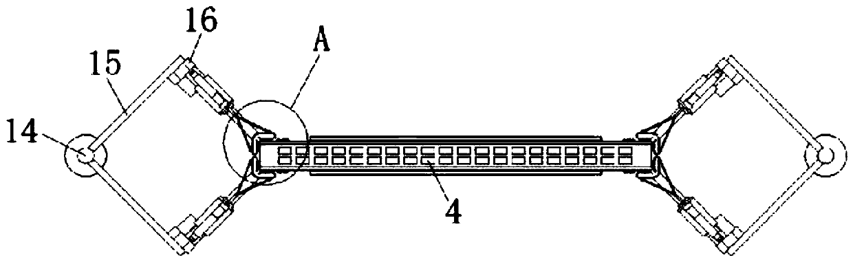 Assembling mechanism of production device for harmonicas