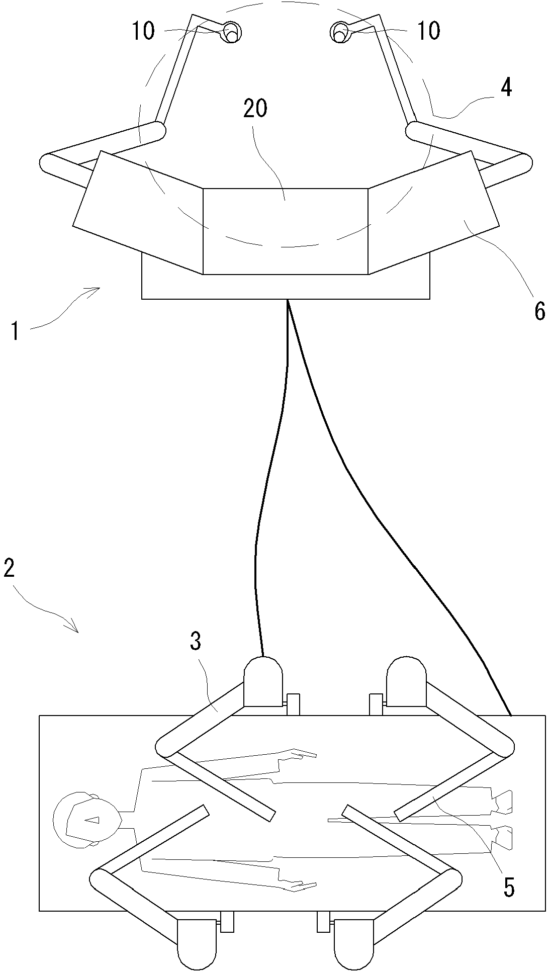 Surgical robot system, and a laparoscope manipulation method and a body-sensing surgical image processing device and method therefor