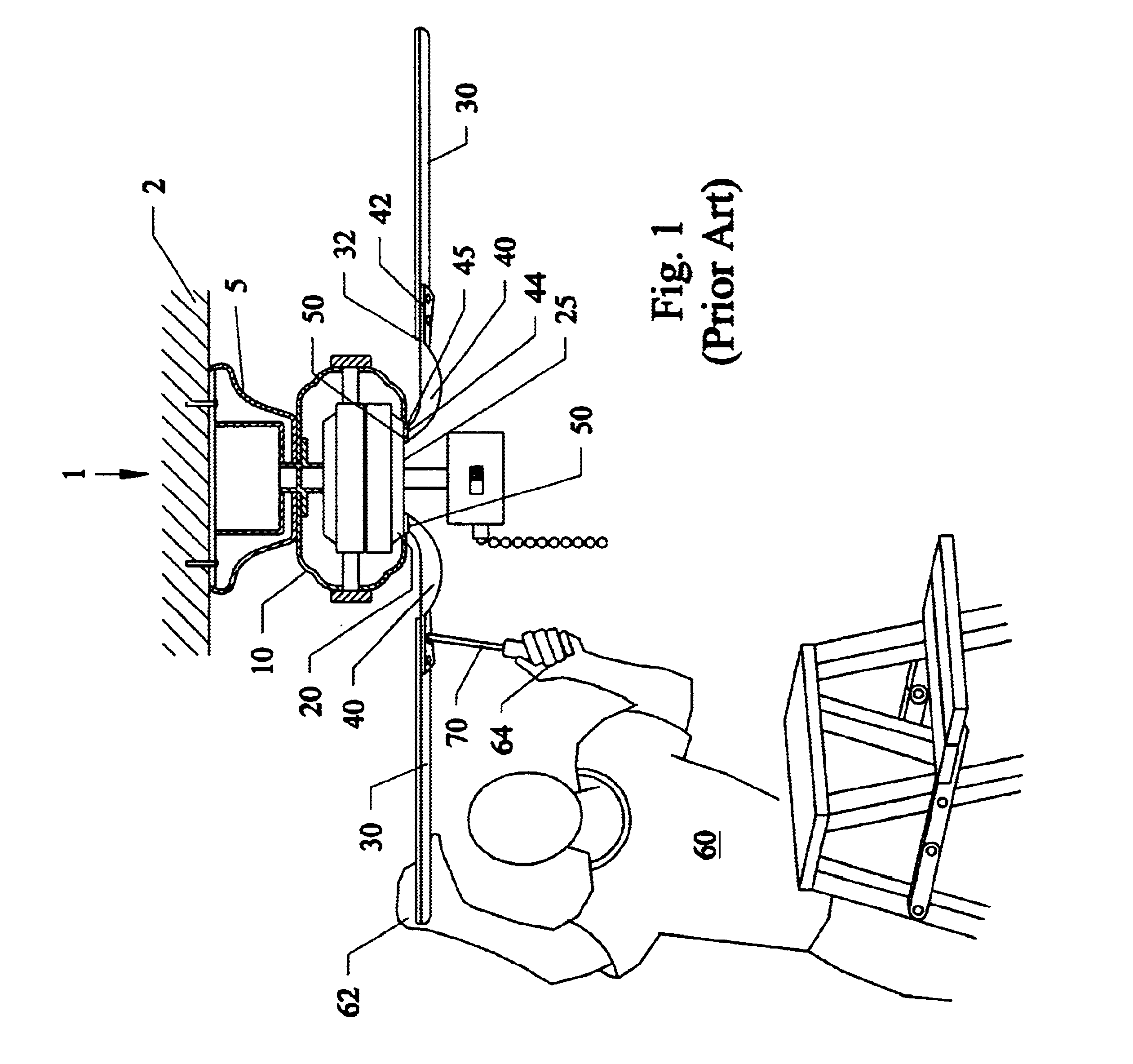 Slide in, hook and fold out ceiling fan blades