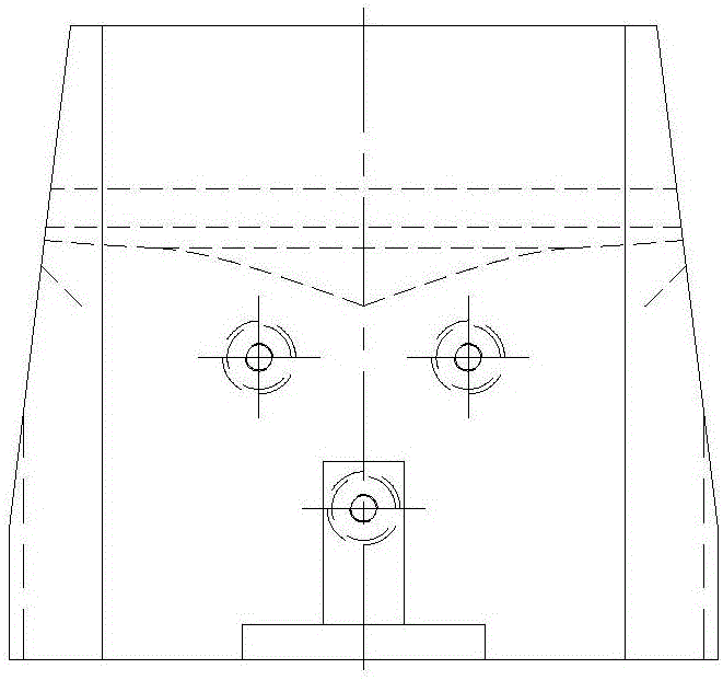 High-coking-chamber top-mounted coke oven with combined oven door lining blocks