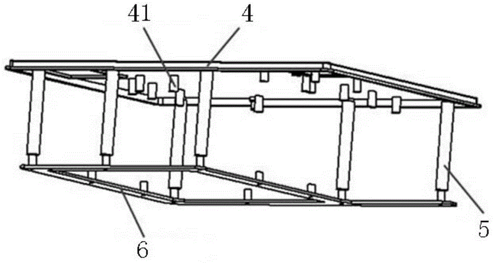 Integrated double-suspension shock absorption box