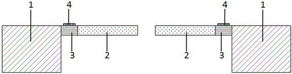 Silicon micro-flow sensor chip with arrayed cantilever beam membrane structure