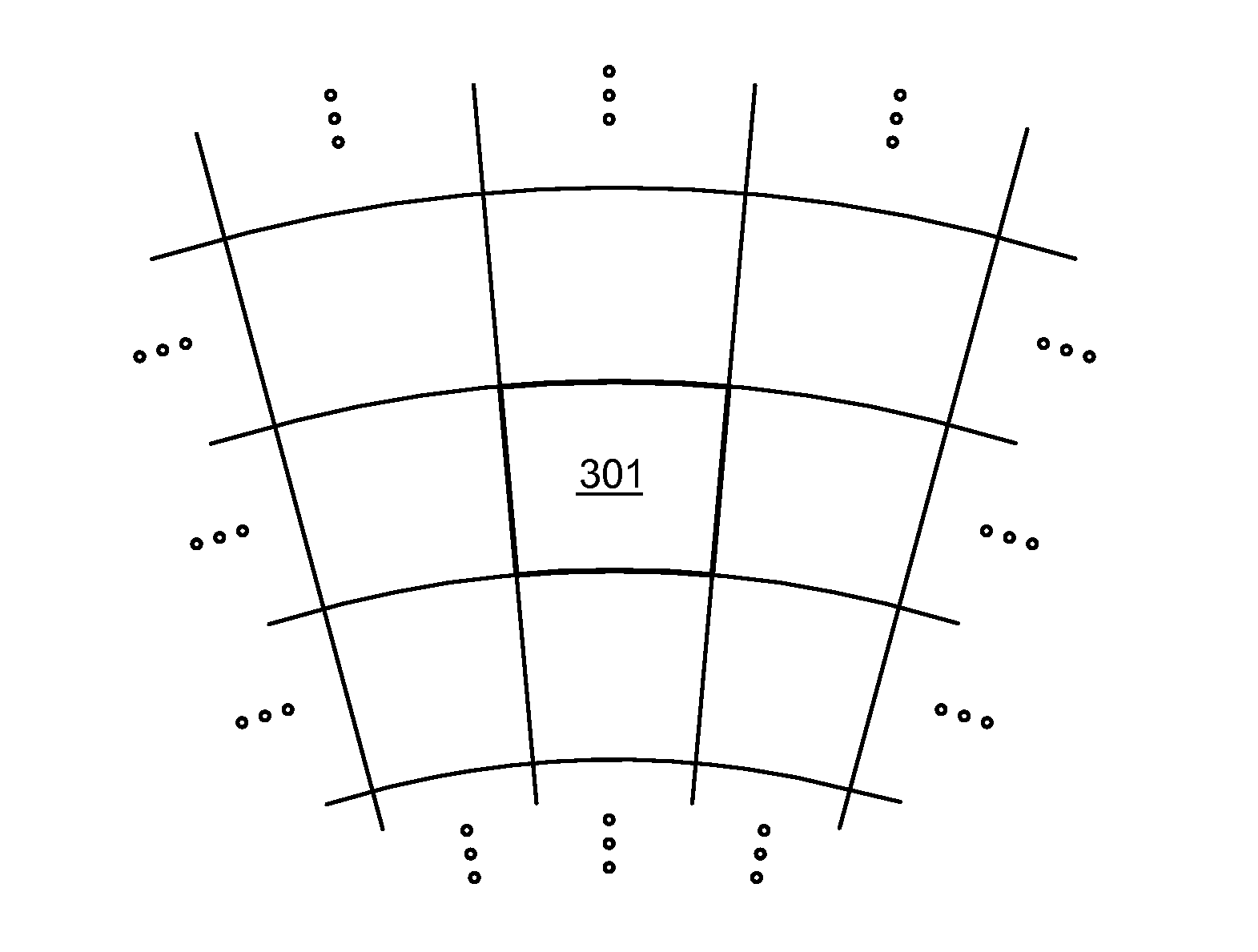 Method and arrangement for removing ground clutter