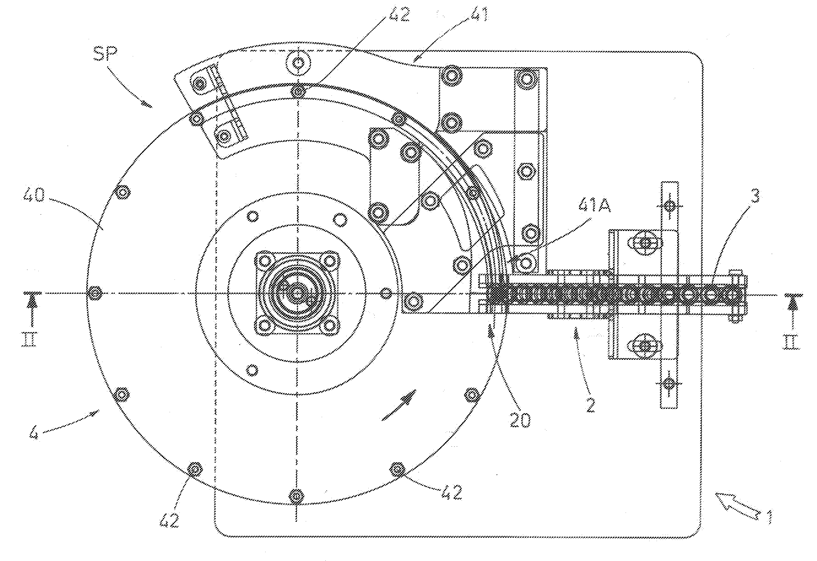 Device for feeding articles, in particular corks, to a pick-up station