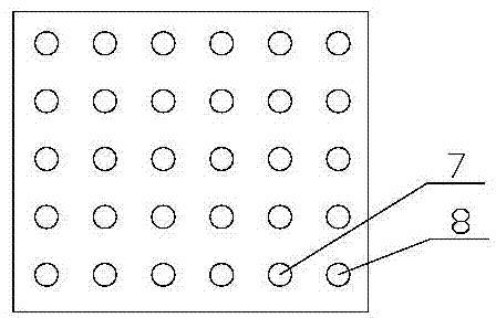 Multifunctional transverse flow type heat source tower device