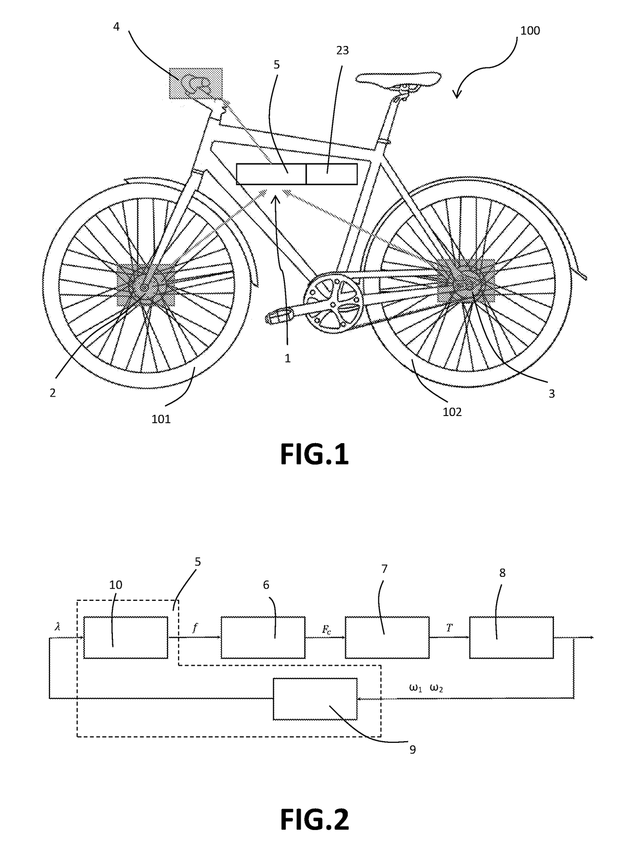 Brake Assist System For A Cyclist On a Bicycle By A Haptic Feedback