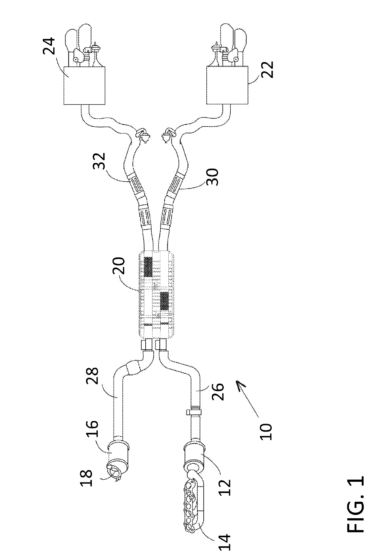 Exhaust system having tunable exhaust sound