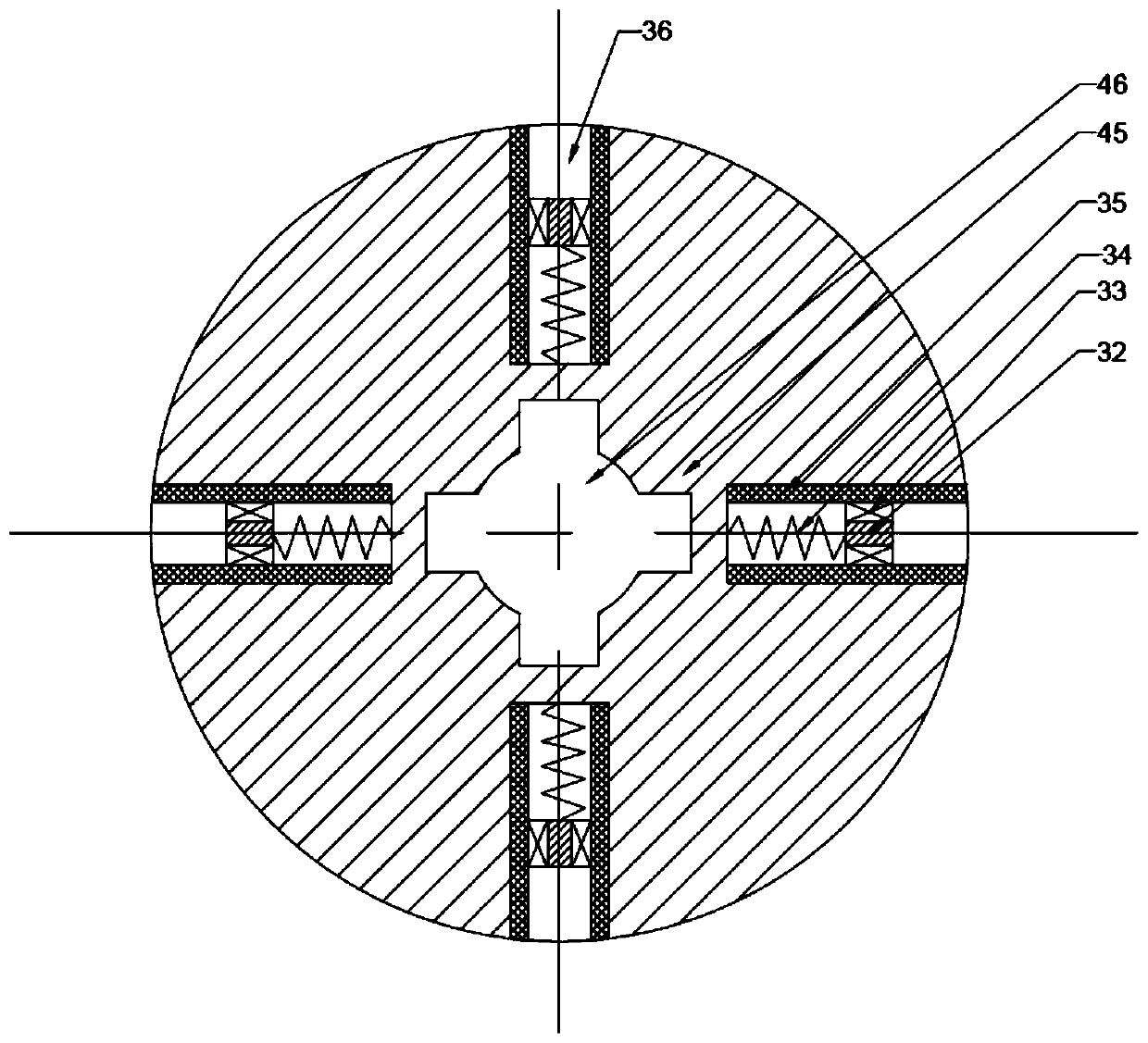 Semi-active control variable inertia dual mass flywheel based on magnetorheological fluid