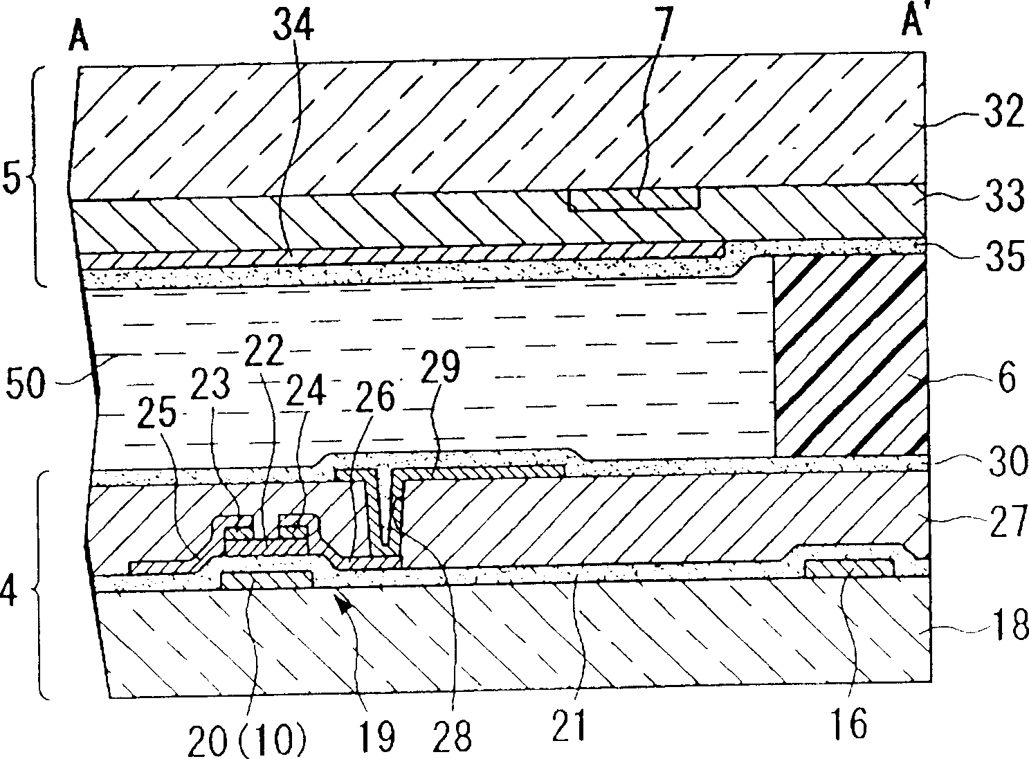 Displaying device and electronic apparatus