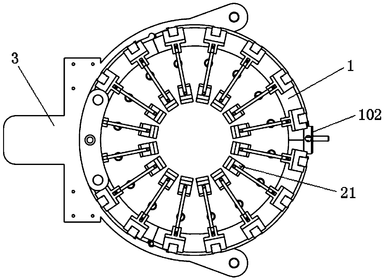 An integrated wellhead detection device for drill string damage