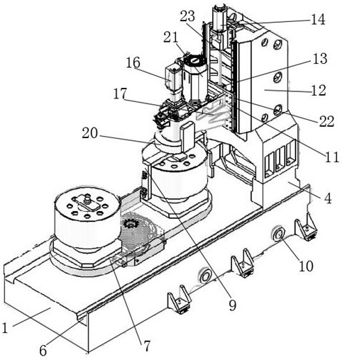 Double-station tool for machining outer edges of brakes and machining method of double-station tool
