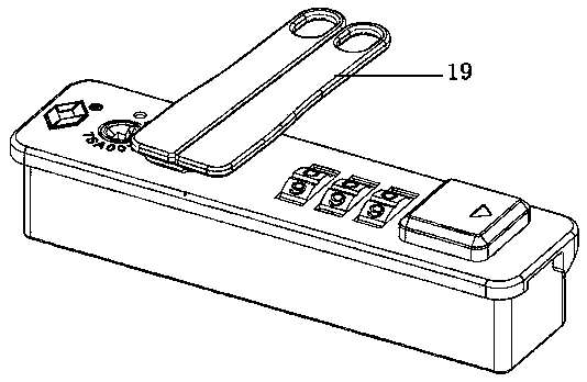 A combination lock with high structural strength