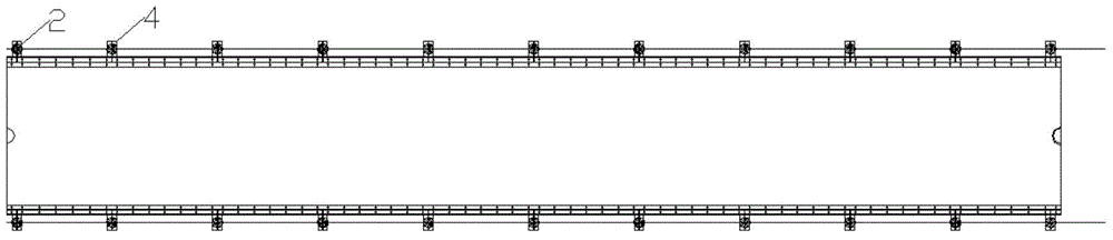 Lifting correction device and method for CRTSI mould board type ballastless track on high-speed railway roadbed