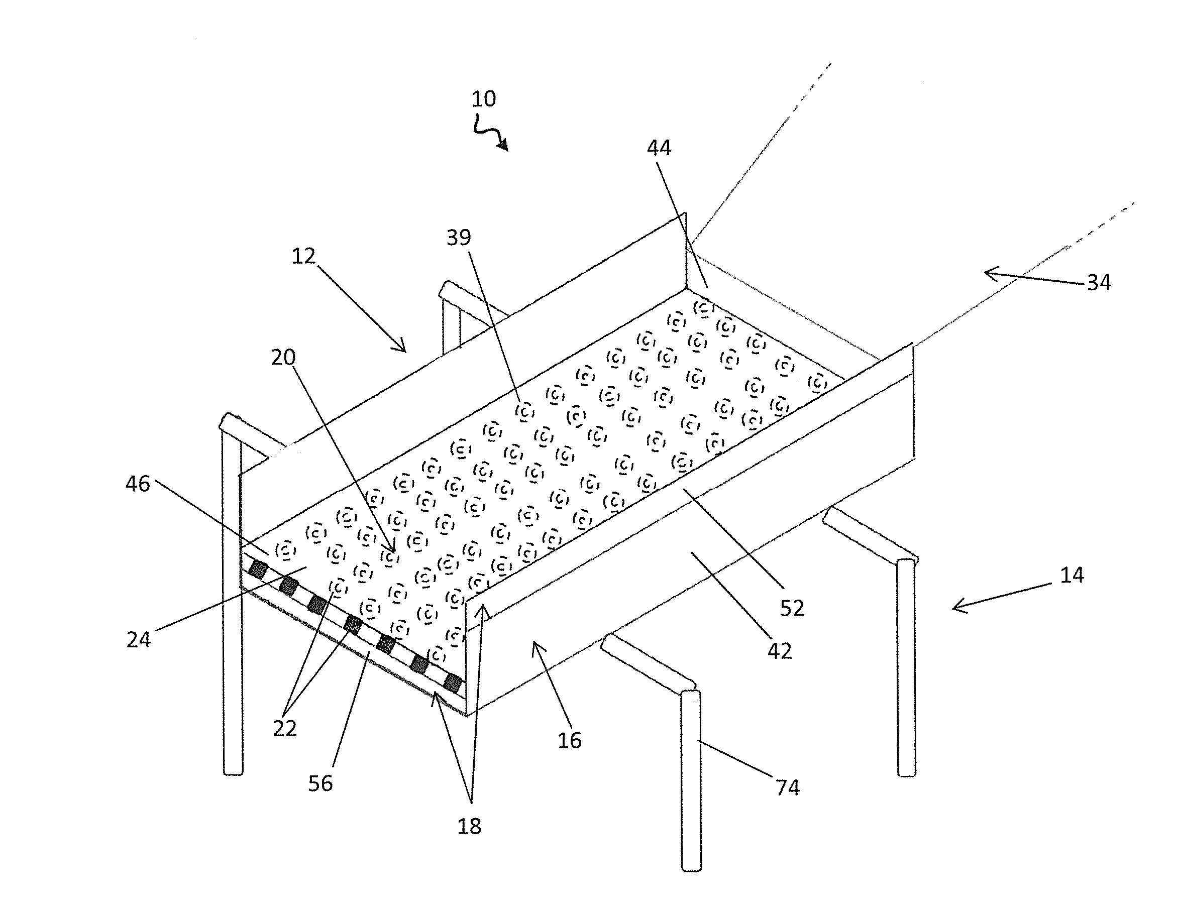 Gravity recovery system and method for recovery of heavy metals from sands and gravels