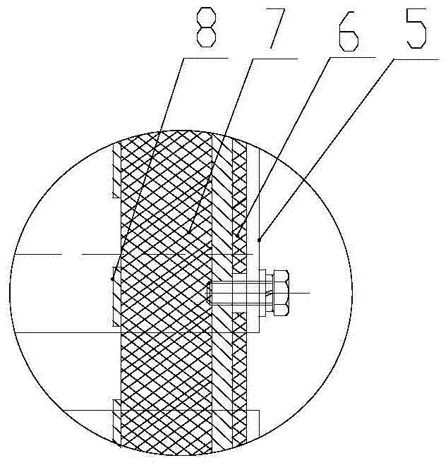 A vertical resistance brake mounting frame structure for a locomotive