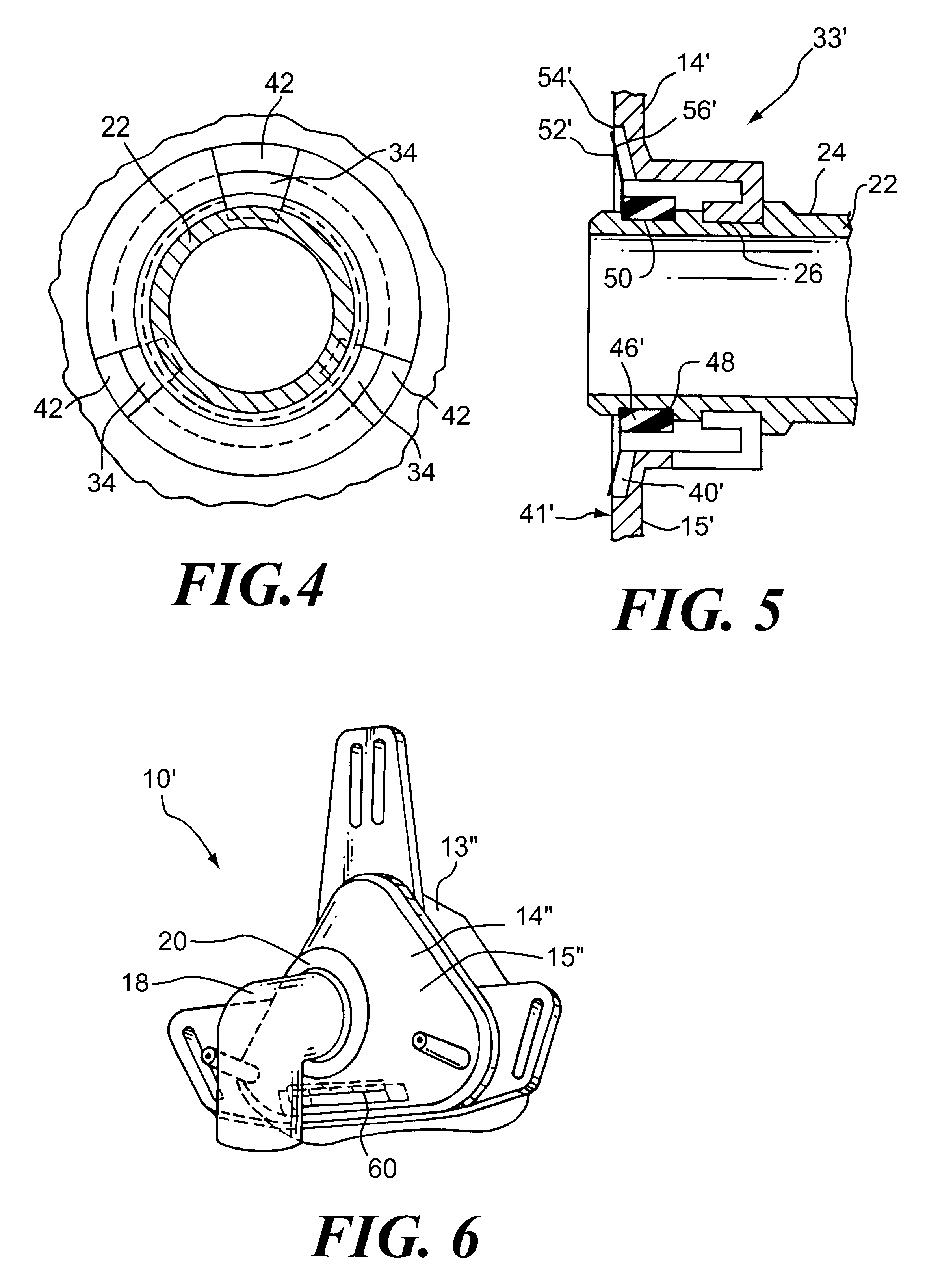Combined patient interface and exhaust assembly