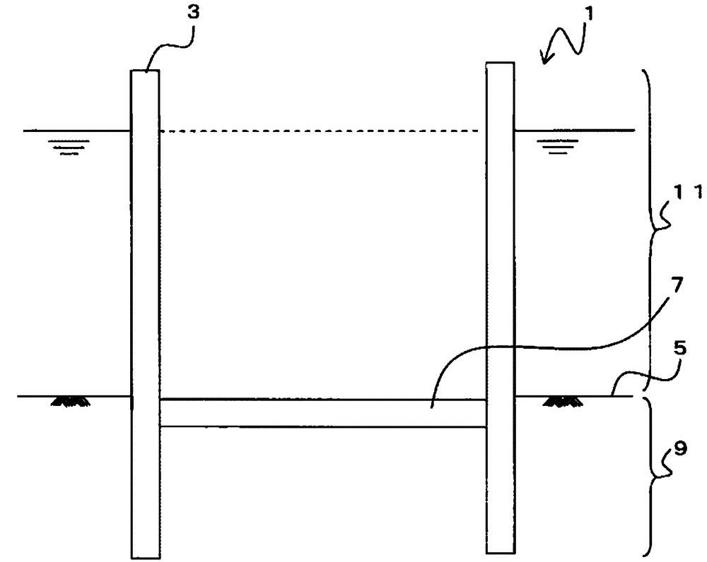 Structure for connecting steel pipe sheet piles, and steel pipe sheet pile structure