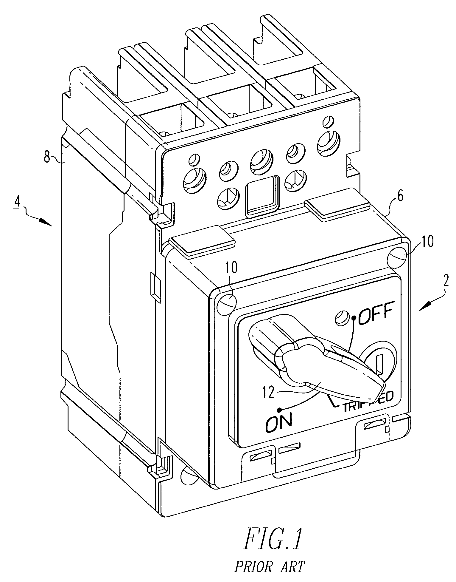 Handle attachment, assist mechanism therefor, and electrical switching apparatus employing the same