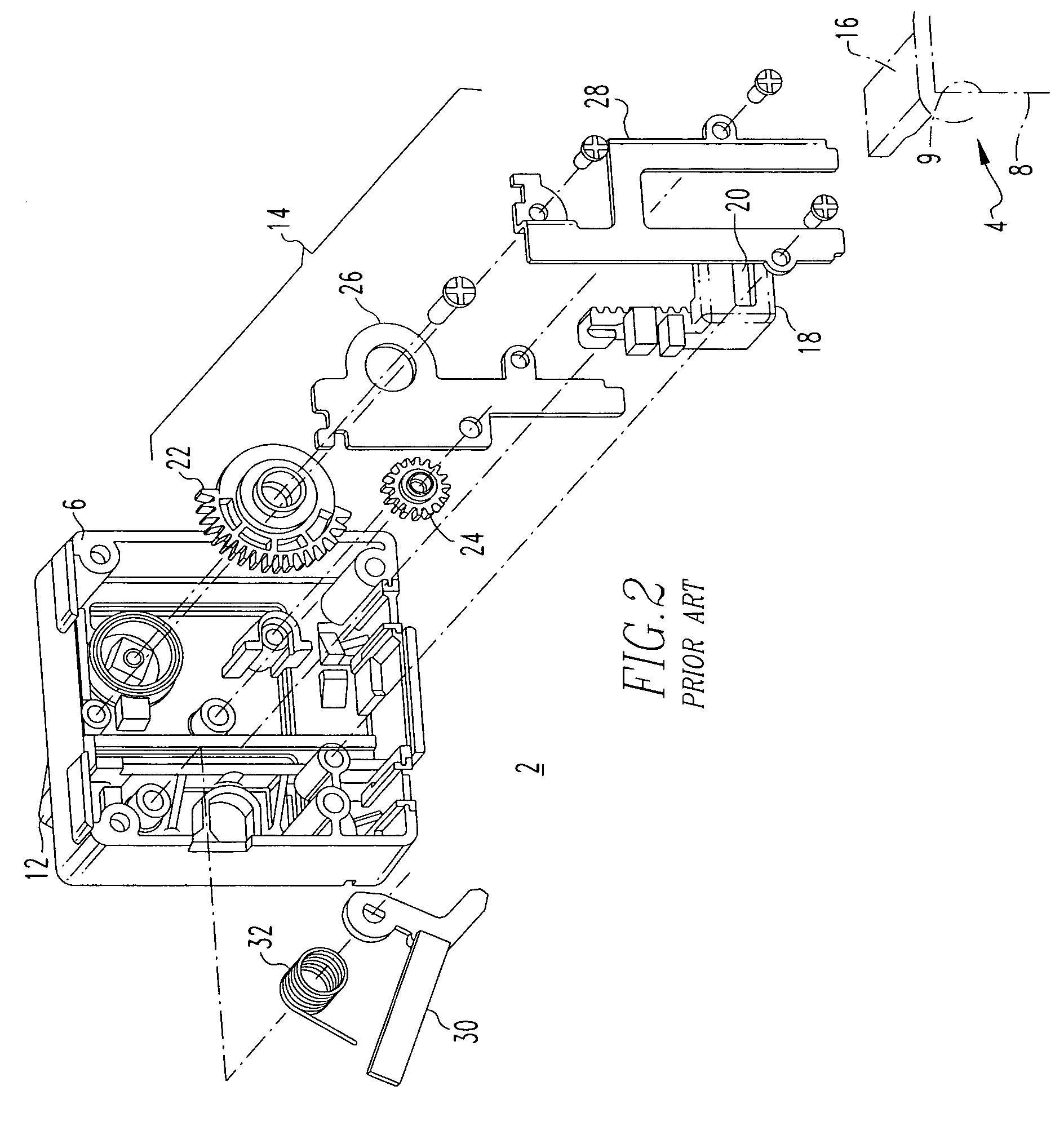 Handle attachment, assist mechanism therefor, and electrical switching apparatus employing the same