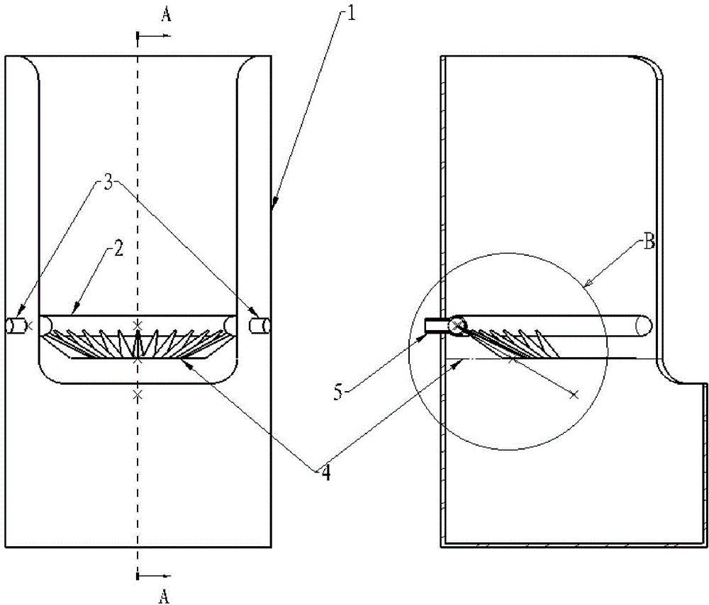 Liquid level defoaming device for flotation liquid level image recognition equipment