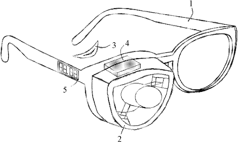 Intraocular tension testing device
