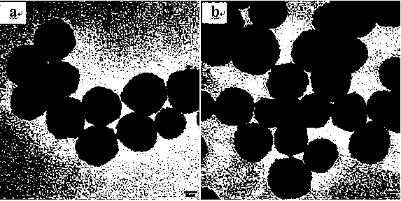 Variable-scale CeO2 and CuO composite mesoporous spheres with high specific surface area and preparation method